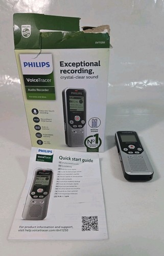 Philips voice tracer dvt1250 - tracer, #dvt1250