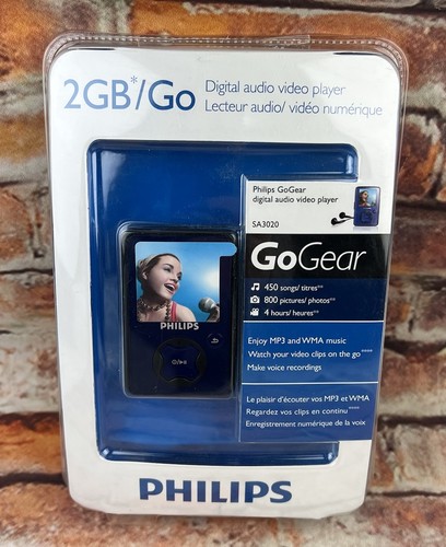 Philips gogear sa3020 blu - sa3020, 2gb