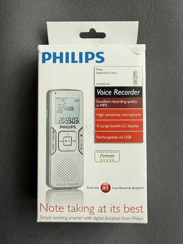 Philips voice tracer - voice,