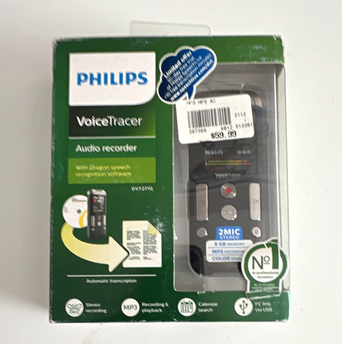 Philips voicetracer dvt2500 - voicetracer,