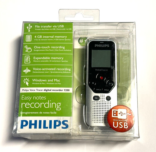 Philips voice tracer - voice, dvt1200