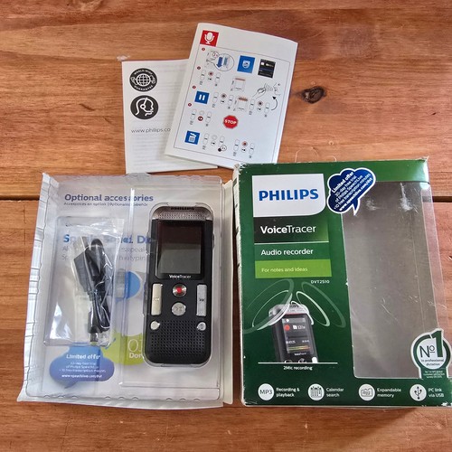 Philips voicetracer dvt2510 - philips,
