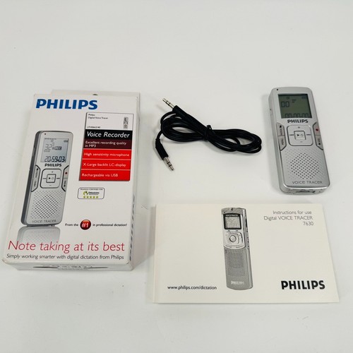 Philips digital voice tracer - philips,