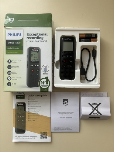 Philips voicetracer dvt1160 - philips,