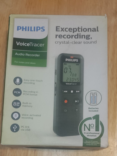 Philips voice tracer dvt1160 - philips,