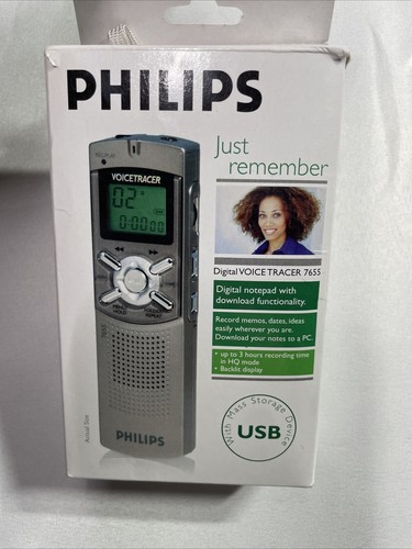 Philips voice tracer 7655 - voice,