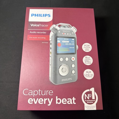 Philips voicetracer dvt7500 - philips,
